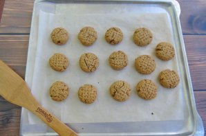 Овсяное постное печенье с орехами - фото шаг 10