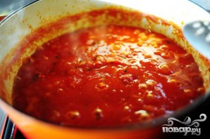 Спагетти с фрикадельками и соусом - фото шаг 4