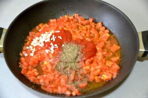 Паста "Алла Норма" с томатным соусом - фото шаг 10
