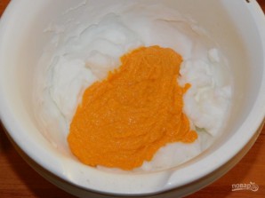 Морковное суфле с творогом - фото шаг 3