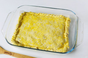 Пирог с копченым сыром - фото шаг 6