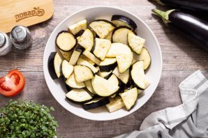 Баклажаны в томате на зиму - фото шаг 3