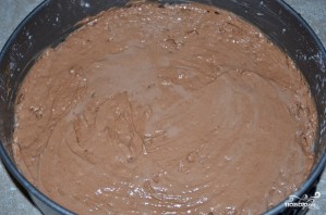 Шоколадный торт с кокосом - фото шаг 4