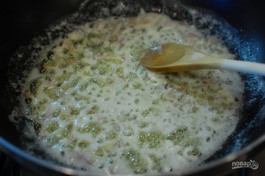 Сливочный шпинат в духовке - фото шаг 4