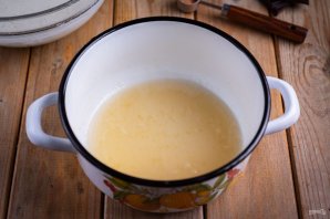 Желе из сгущенки