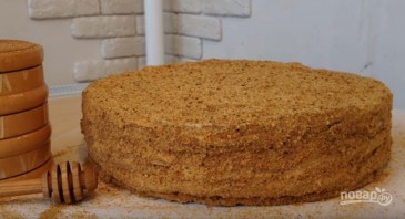 Торт "Медовик" (Рыжик) - фото шаг 15