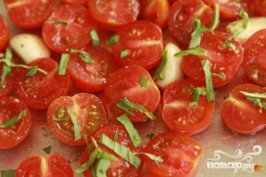 Паста с запеченными помидорами и спаржей - фото шаг 1