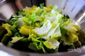 Греческий салат - фото шаг 2