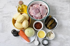 Азу из индейки