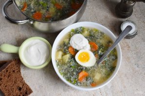 Щи с крапивой - фото шаг 11