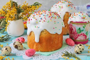 Кулич на топленом молоке - фото шаг 20