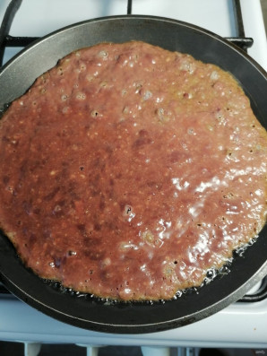 Торт из свиной печени с полентой "Bravolli" - фото шаг 4