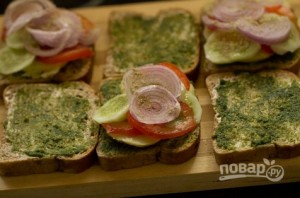 Горячий бутерброд с чатни - фото шаг 6