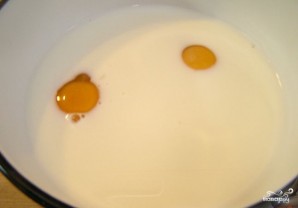 Блины с крахмалом на молоке - фото шаг 1