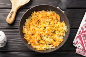 Постный капустный пирог - фото шаг 8