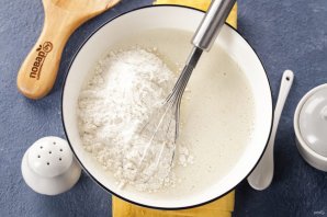 Блинчики с бананом - фото шаг 6