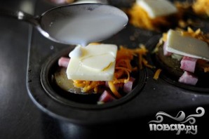 Картофель с сыром и зеленым луком - фото шаг 4