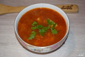 Томатный суп с сельдереем - фото шаг 10