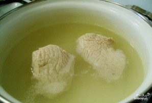 Суп из индейки с брокколи - фото шаг 1