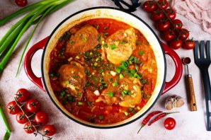 Курица в остром соусе - фото шаг 16
