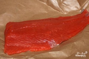 Запеченный лосось в гранатовом соусе - фото шаг 1