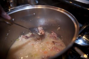 Фасолевый суп с мясом - фото шаг 6
