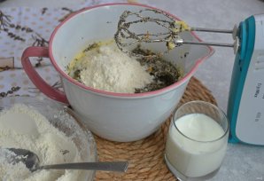 Апельсиновый кекс с маком