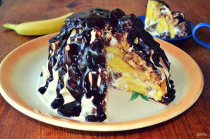 Торт "Панчо" с бананами - фото шаг 16