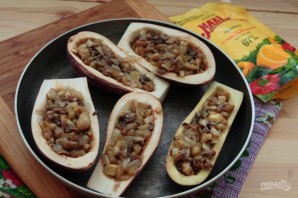 Лучший рецепт фаршированных баклажанов с грибами и майонезом - фото шаг 8