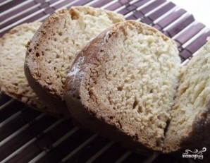 Хлеб в хлебопечке без дрожжей - фото шаг 7
