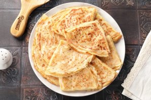 Блины с ветчиной - фото шаг 18