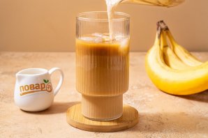 Банановый латте - фото шаг 9