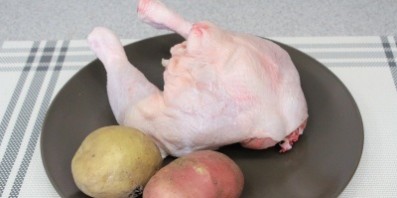 Курица в мультиварке "Редмонд" - фото шаг 1