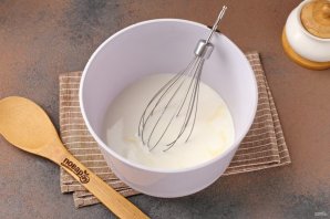 Блинчики с йогуртом - фото шаг 4