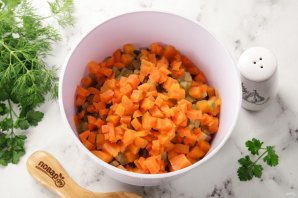 Салат "Пасхальный венок" - фото шаг 5