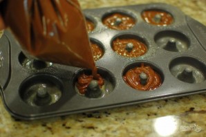 Шоколадные пончики в духовке - фото шаг 6
