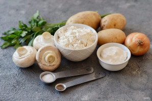 Картофельные ньокки с грибами - фото шаг 1
