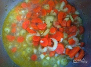 Суп из овощей и грибов - фото шаг 3