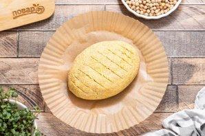 Нутовый хлеб без муки и дрожжей - фото шаг 10