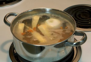 Суп с рыбным филе - фото шаг 3