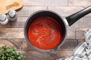 Постная пицца с грибами - фото шаг 9