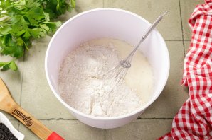 Быстрый пирог с капустой - фото шаг 8