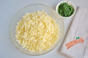 Вкусные кутабы с сыром и зеленью - фото шаг 5