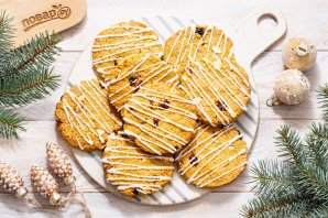 Новогоднее печенье с клюквой - фото шаг 10