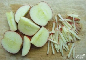 Салат из фенхеля с яблоками - фото шаг 3