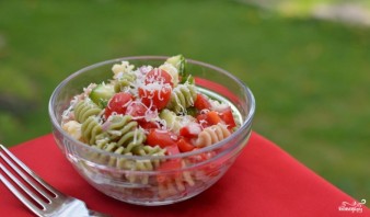 Итальянский салат с пастой - фото шаг 6