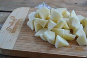 Картофель под белым соусом - фото шаг 2