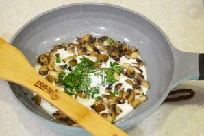 Сливочный рис с грибами - фото шаг 6