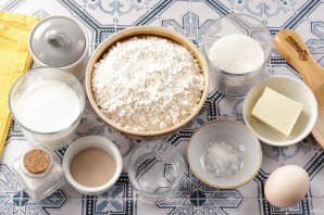 Булочки плюшки - фото шаг 1