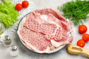 Отбивные с помидорами - фото шаг 3